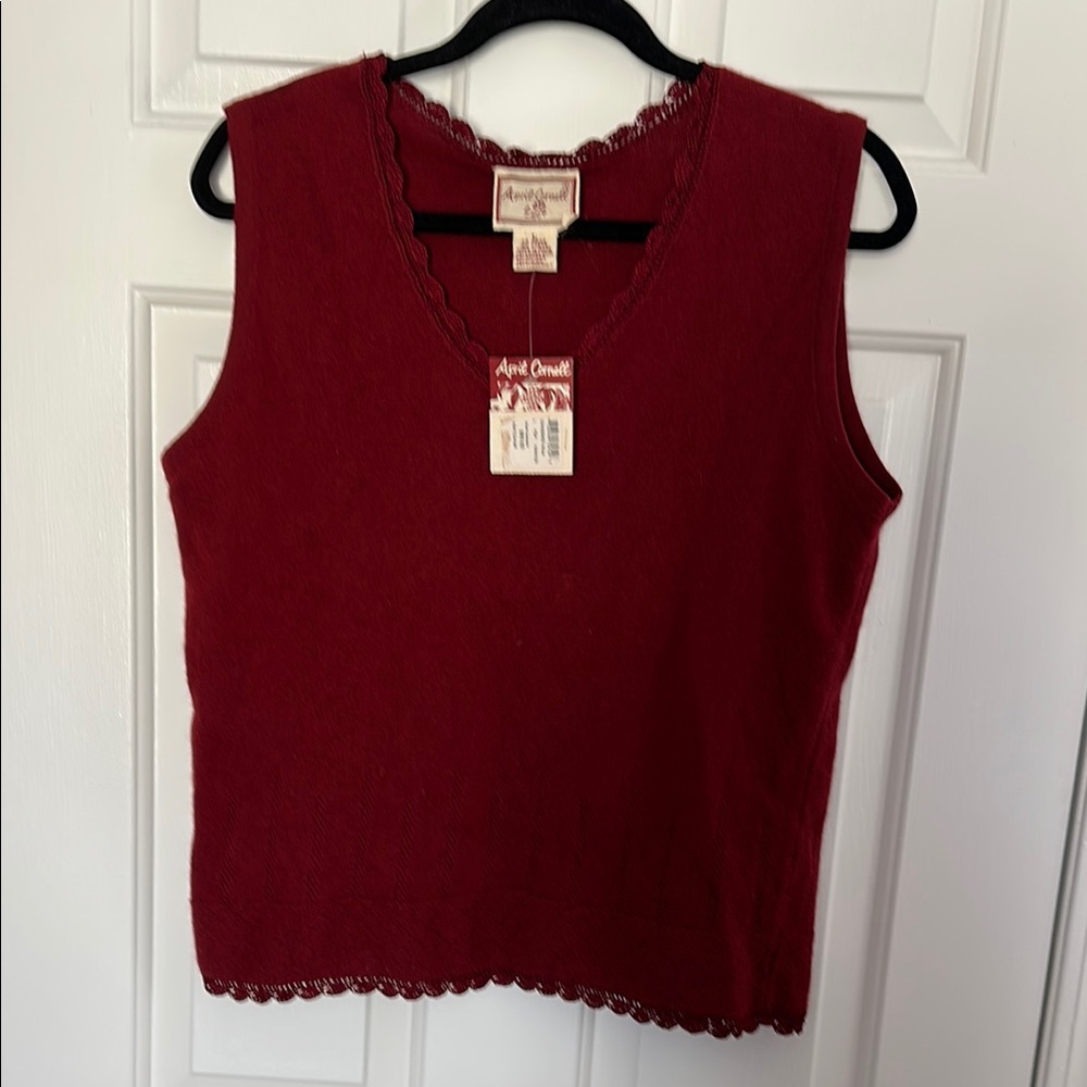 NWT April Cornell Women's Rust Sweater